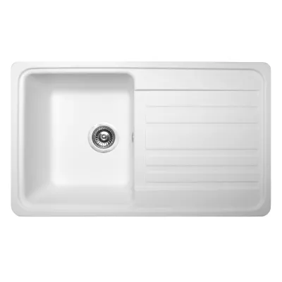 Кухонна мийка Miraggio Versal 758х462, білий