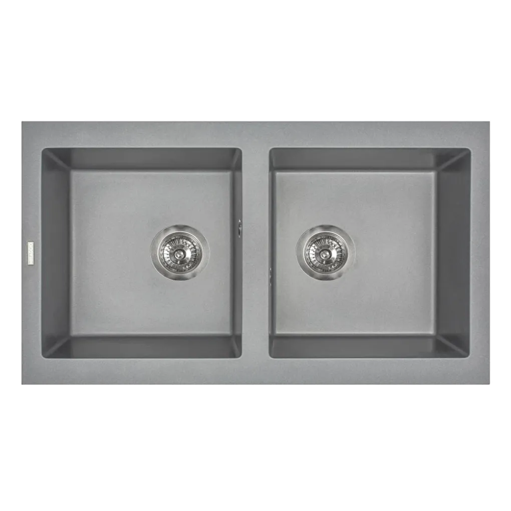Кухонная мойка Miraggio Westeros 875х504, серый- Фото 1