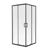Душевая кабина без поддона Mixxus Premium Diverse SC02-90x90x195-TR Black (MI6862)- Фото 1