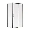Душевая кабина без поддона Mixxus Premium Diverse SC03-100x80x195-TR Black (MI6866)- Фото 1