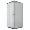Душевая кабина без поддона Mixxus Cubik SC01-90x90x185-TR Графит (MI6907)- Фото 1