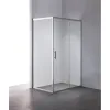 Душевая кабина без поддона Mixxus Hard SC01-120x80x185-TR Хром (MI6912)- Фото 2