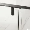 Душевая кабина без поддона Mixxus Premium BEVEL SC01-100x80x195-TR Black (MI6870)- Фото 3