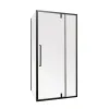 Душевая кабина без поддона Mixxus Premium BEVEL SC01-100x80x195-TR Black (MI6870)- Фото 1