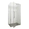 Душевая кабина без поддона Mixxus Premium Bevel SC01-100x80x195-TR Chrome (MI6869)- Фото 2