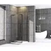 Душевая кабина без поддона Mixxus Premium Bevel SC01-90x90x195-TR Black (MI6864)- Фото 4