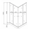 Душевая кабина Mixxus CUBIC SCT01-90x90x195-FB Chrome (MI6903)- Фото 2