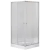Душевая кабина Mixxus CUBIC SCT01-90x90x195-FB Chrome (MI6903)- Фото 1