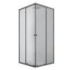 Душевая кабина Mixxus CUBIC SCT01-90x90x195-TR Graphite (MI6905)- Фото 3