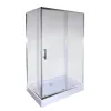 Душевая кабина Mixxus Hard SCT01-100x80x198-TR Chrome (MI6908)- Фото 1