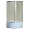 Душевая кабина Mixxus Plain SCT01-90x90x195-FB Satin (MI6894)- Фото 1