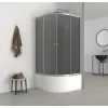 Душевая кабина Mixxus Plain SCT01-90x90x195-GR Satin (MI6895)- Фото 2
