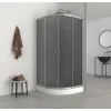Душевая кабина Mixxus Plain SCT02-90x90x195-GR Satin (MI6898)- Фото 2