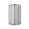 Душевая кабина Mixxus Plain SCT02-90x90x195-TR Graphite (MI6901)- Фото 2