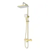Душевая колонна с термостатом Mixxus Premium VIRGO 009-J BRUSHED GOLD (MI6649)- Фото 4