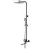 Душевая колонна со смесителем Mixxus KUB-007-J GRAPHITE (MI6220)- Фото 2