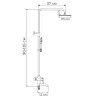 Душевая система Mixxus TMO-009-J (SS0039)- Фото 4