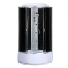Душевой бокс с гидромассажем Mixxus STRONG SBH01-90x90x215-GR Satin с высоким поддоном (MI6889)- Фото 1