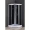 Душевой бокс с гидромассажем Mixxus STRONG SBH02-90x90x215-GR Satin с низким поддоном (MI6891)- Фото 2