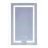 Дзеркало Mixxus Hard MR06-50x80 годинник, LED-підсвічування, антизапотівання (MI6011)- Фото 2