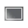 Зеркало Mixxus Light MR01-70x50 LED-подсветка, антизапотевка, часы (MI6000)- Фото 2