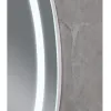 Зеркало Mixxus Plain MV02-50x70 LED-подсветка, антизапотевка, часы (MI6010)- Фото 2