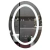 Зеркало Mixxus Plain MV02-50x70 LED-подсветка, антизапотевка, часы (MI6010)- Фото 1