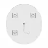 Зеркало Mixxus Premium Ellipse MV05-80x70-Reverse White LED Touch, Anti-fog, димер (MP6645)- Фото 4
