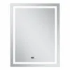 Зеркало Mixxus Premium Flash MR21-70x90 LED Touch, Anti-fog, димер, часы (MP6618)- Фото 1