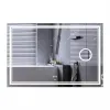 Зеркало Mixxus Premium Quadro MR20-100x70 LED Touch, Anti-fog, димер, линза (MP6622)- Фото 1