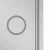Дзеркало Mixxus Premium Quadro MR20-100x80 LED Touch, Anti-fog, димер, лінза (MP6623)- Фото 2