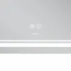 Дзеркало Mixxus Premium Quadro MR20-100x80 LED Touch, Anti-fog, димер, лінза (MP6623)- Фото 3