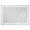 Зеркало Mixxus Premium Quadro MR20-120x80 LED Touch, Anti-fog, димер, линза (MP6624)- Фото 4