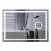 Зеркало Mixxus Premium Quadro MR20-120x80 LED Touch, Anti-fog, димер, линза (MP6624)- Фото 1