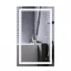 Зеркало Mixxus Premium Quadro MR20-50x80-Reverse LED Touch, Anti-fog, димер (MP6620)- Фото 1