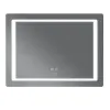 Дзеркало Mixxus Style MR13-90x70-Reverse LED Touch, Anti-fog, димер, рег. яскравості (MI6667)- Фото 1
