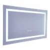 Зеркало Mixxus Warm MR02-100x60 LED-подсветка, антизапотевка, часы (MI6003)- Фото 2