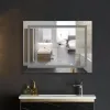 Дзеркало Mixxus Warm MR02-120x80 LED-підсвічування, антизапотівання, годинник (MI6001)- Фото 3