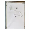 Зеркало Mixxus Warm MR02-80x60 LED-подсветка, антизапотевание, часы (MI6004)- Фото 2