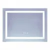 Зеркало Mixxus Warm MR02-80x60 LED-подсветка, антизапотевание, часы (MI6004)- Фото 1