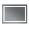 Зеркало Mixxus Warm MR12-70x50-Reverse LED Touch, Anti-fog, димер, рег. яркости (MI6670)- Фото 4