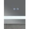 Зеркало Mixxus Warm MR12-70x50-Reverse LED Touch, Anti-fog, димер, рег. яркости (MI6670)- Фото 2