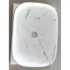Раковина накладная Mixxus Premium Diverse-0112 Marble-Black 455х325х135 мм (MP6541)- Фото 3