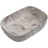 Раковина накладная Mixxus Premium Diverse-0113 Marble 455х325х135 мм (MP6544)- Фото 1