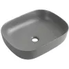Раковина накладная Mixxus Premium Diverse-0115 Gray 490x395x135 мм (MP6650)- Фото 1