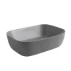 Раковина накладная Mixxus Premium Diverse-0116 Gray 455x330x135 мм (MP6651)- Фото 4