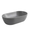 Раковина накладная Mixxus Premium Ellipse-0109 Gray 500x300x140 мм (MP6653)- Фото 2