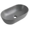Раковина накладная Mixxus Premium Ellipse-0109 Gray 500x300x140 мм (MP6653)- Фото 1