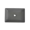 Раковина накладная Mixxus Premium Quadro-0108 Gray 550x390x145 мм (MP6652)- Фото 2