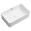 Раковина накладная Mixxus Premium Quadro-0209 600х370х140 мм с переливом (MP6522)- Фото 1